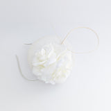 Cream rose flower fascinator hat Cream rose flower fascinator hat