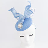 Cappello fascinator di perle verde smeraldo Cappello fascinator di perle verde smeraldo