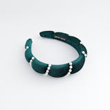 Cappello fascinator di piume di cristallo blu fiordaliso Cappello fascinator di piume di cristallo blu fiordaliso