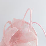Light pink disc saucer fascinator hat Light pink disc saucer fascinator hat