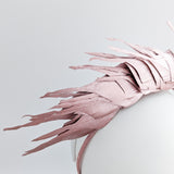 Rose gold metallic shimmer feather headband fascinator Rose gold metallic shimmer feather headband fascinator