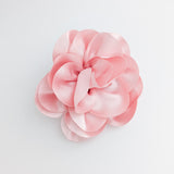 Light pink satin rose fascinator hat Light pink satin rose fascinator hat