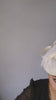 Cream crystal feather fascinator hat Cream crystal feather fascinator hat