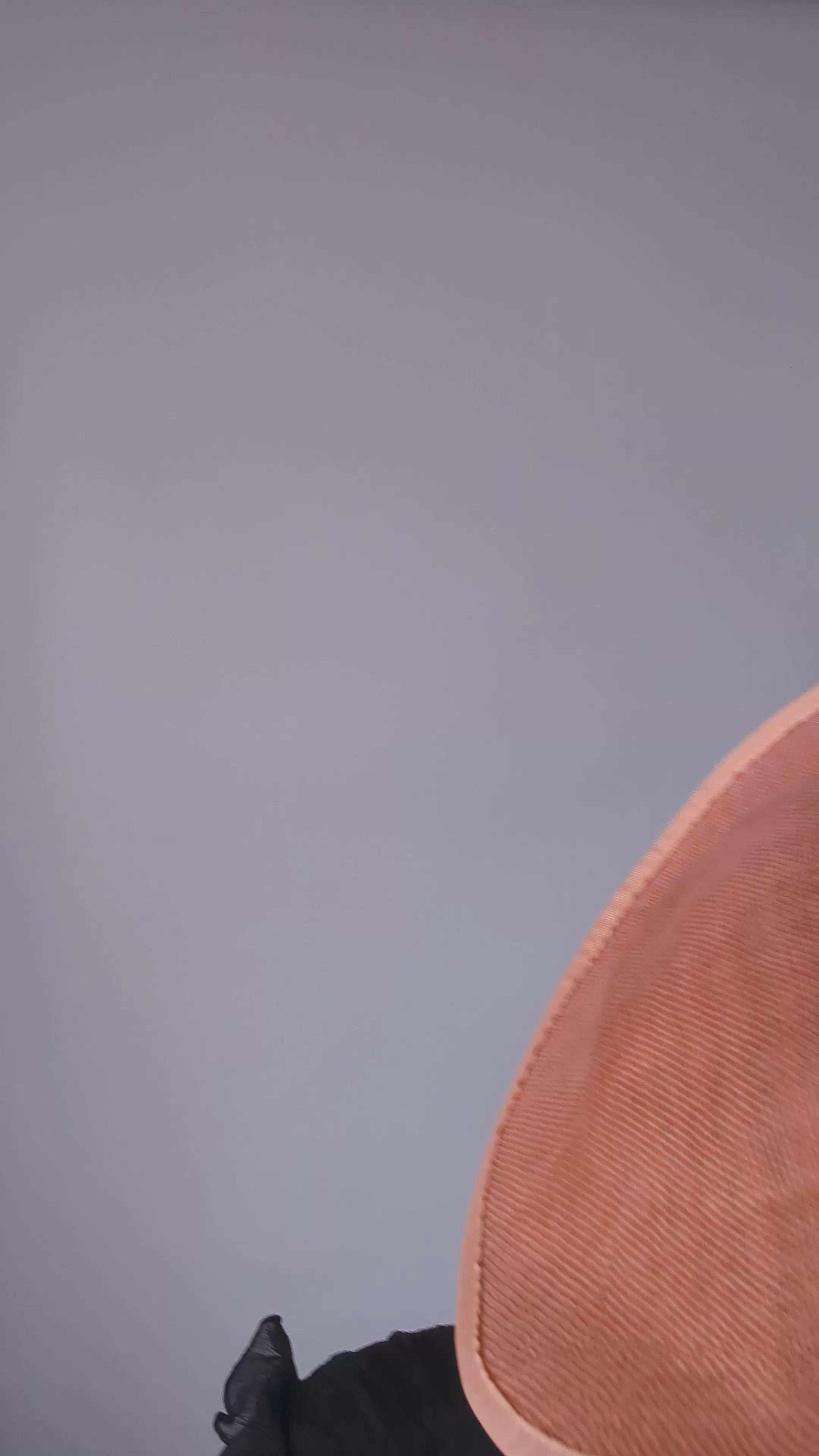 Terracotta dusty pink large flower saucer disc fascinator hat Terracotta dusty pink large flower saucer disc fascinator hat