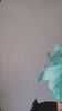 Seafoam mint green feather fascinator hat Seafoam mint green feather fascinator hat