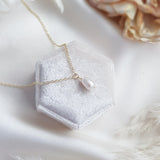 Baroque pearl bridal necklace, Dainty wedding necklace, Gold minimalist elegant necklace, Freshwater pearl wedding jewellery Baroque pearl bridal necklace, Dainty wedding necklace, Gold minimalist elegant necklace, Freshwater pearl wedding jewellery