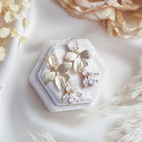 Gold zirconia crystal bridal earrings, Wedding earrings for brides, Statement wedding earrings, Crystal wedding jewellery, Drop earrings Gold zirconia crystal bridal earrings, Wedding earrings for brides, Statement wedding earrings, Crystal wedding jewellery, Drop earrings