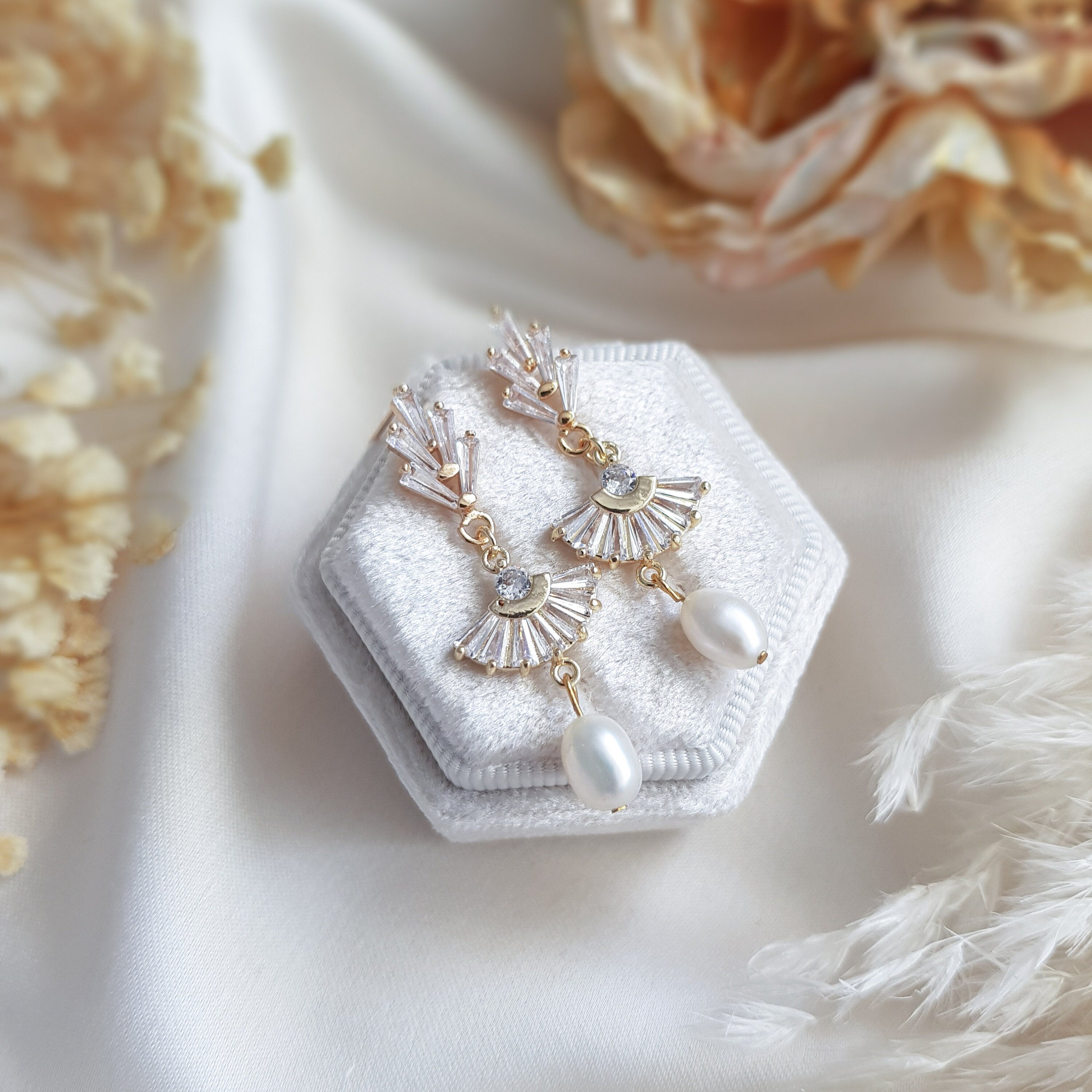 Pearl Drop Earrings, Bridal Earrings, Art Deco Earrings, Gold Pearl Earrings, Wedding Earrings, Bridesmaid Gift, Freshwater Pearl Earrings Pearl Drop Earrings, Bridal Earrings, Art Deco Earrings, Gold Pearl Earrings, Wedding Earrings, Bridesmaid Gift, Freshwater Pearl Earrings