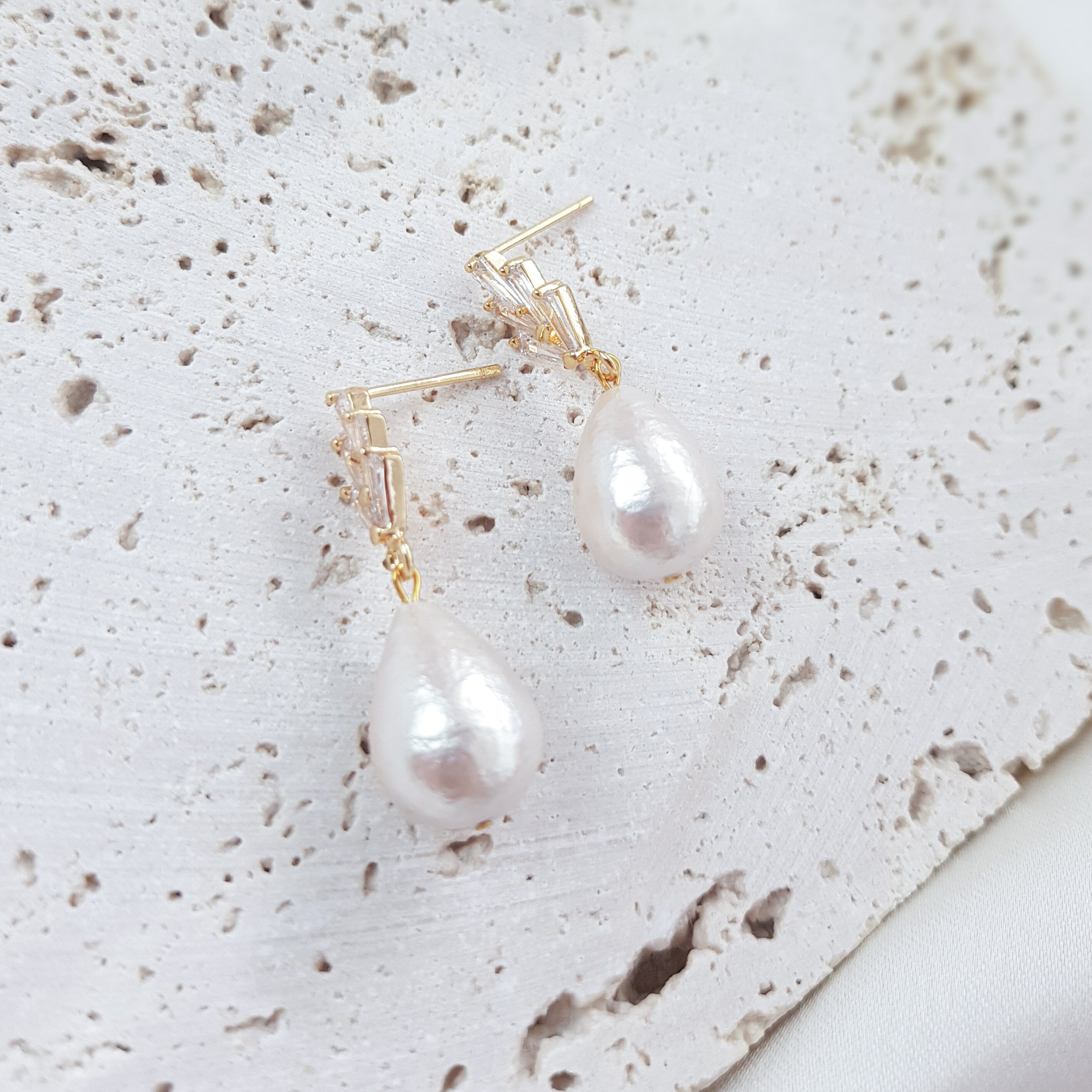 Pearl Earrings, Vintage Style Earrings, Gold Cotton Pearl Earrings, Wedding Drop Earrings, Bridesmaid Gift Pearl Earrings, Vintage Style Earrings, Gold Cotton Pearl Earrings, Wedding Drop Earrings, Bridesmaid Gift