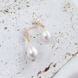 Pearl Earrings, Vintage Style Earrings, Gold Cotton Pearl Earrings, Wedding Drop Earrings, Bridesmaid Gift Pearl Earrings, Vintage Style Earrings, Gold Cotton Pearl Earrings, Wedding Drop Earrings, Bridesmaid Gift