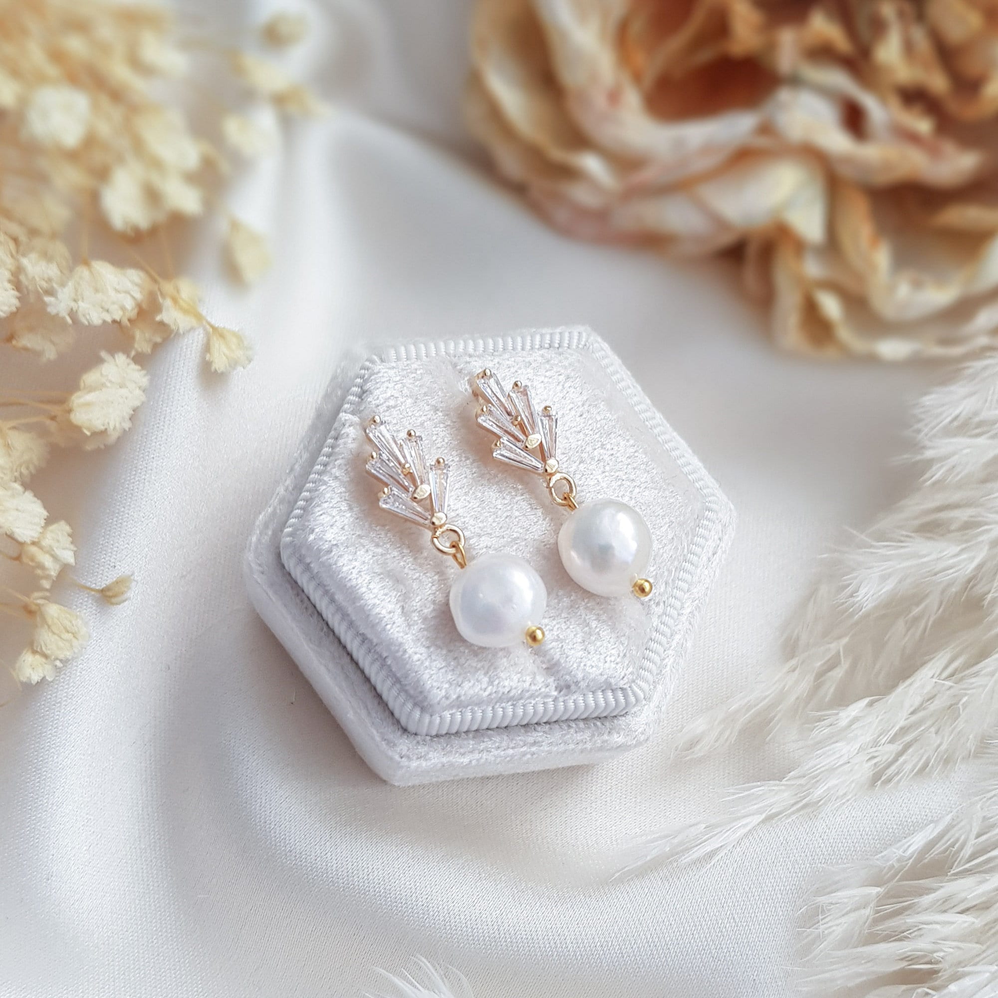 Pearl Earrings, Art Deco Earrings, Gold Earrings, Wedding Drop Earrings, Bridesmaid Gift, Freshwater Baroque Pearl Earrings Pearl Earrings, Art Deco Earrings, Gold Earrings, Wedding Drop Earrings, Bridesmaid Gift, Freshwater Baroque Pearl Earrings