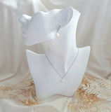 Pearl Drop Earrings, Bridal Earrings, Art Deco Earrings, Silver Freshwater Pearl Earrings, Wedding Earrings, Bridesmaid Gift, Bridal Jewelry Pearl Drop Earrings, Bridal Earrings, Art Deco Earrings, Silver Freshwater Pearl Earrings, Wedding Earrings, Bridesmaid Gift, Bridal Jewelry