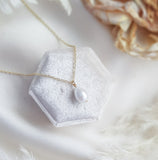 Pearl bridal necklace, Dainty wedding necklace, Gold minimalist elegant necklace, Pearl wedding jewellery, Jewellery for brides Pearl bridal necklace, Dainty wedding necklace, Gold minimalist elegant necklace, Pearl wedding jewellery, Jewellery for brides