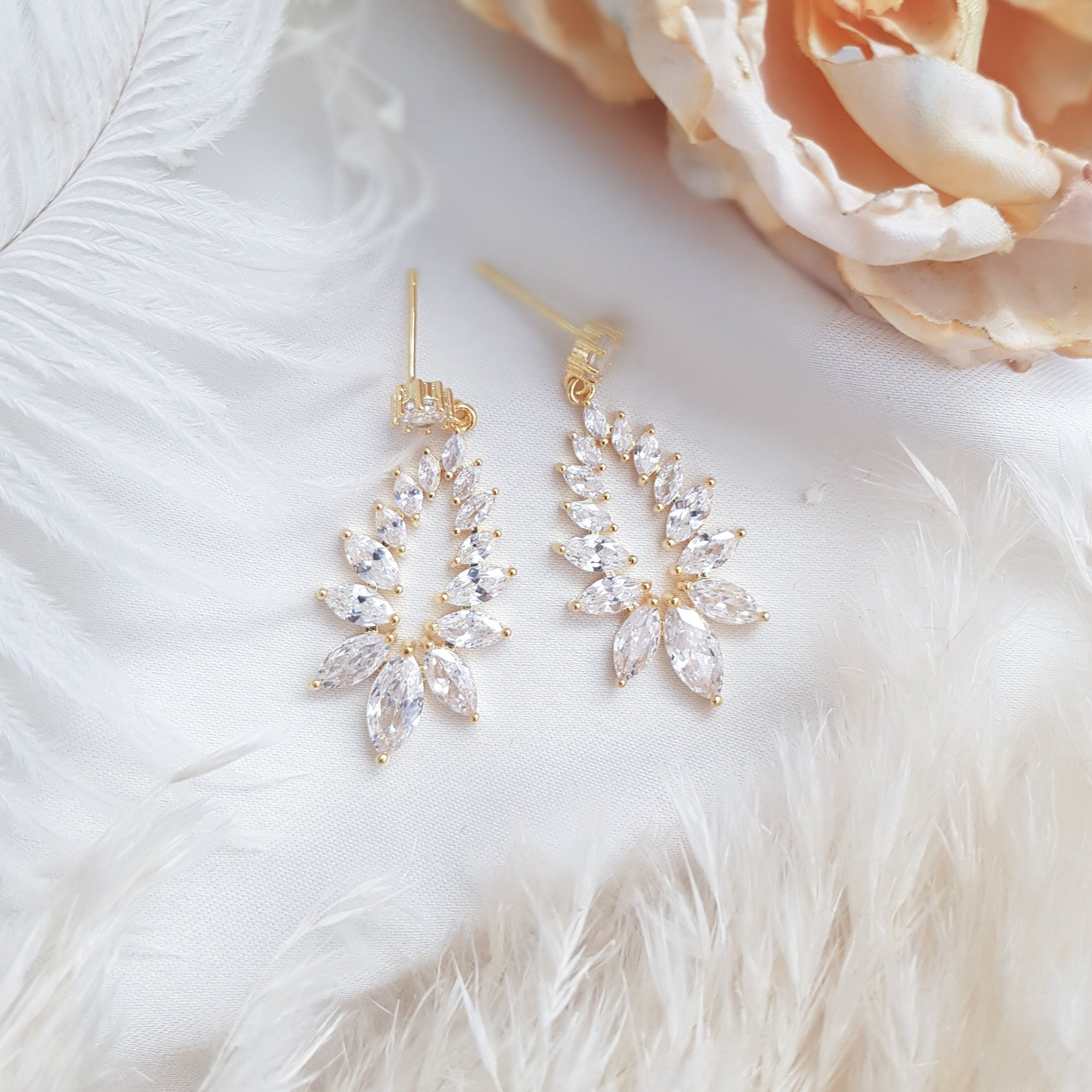 Boho Earrings, Bridal Earrings, Crystal Drop Earrings, Gold Earrings, Wedding Earrings, Bridesmaid Gift, Bridal Jewellery Boho Earrings, Bridal Earrings, Crystal Drop Earrings, Gold Earrings, Wedding Earrings, Bridesmaid Gift, Bridal Jewellery