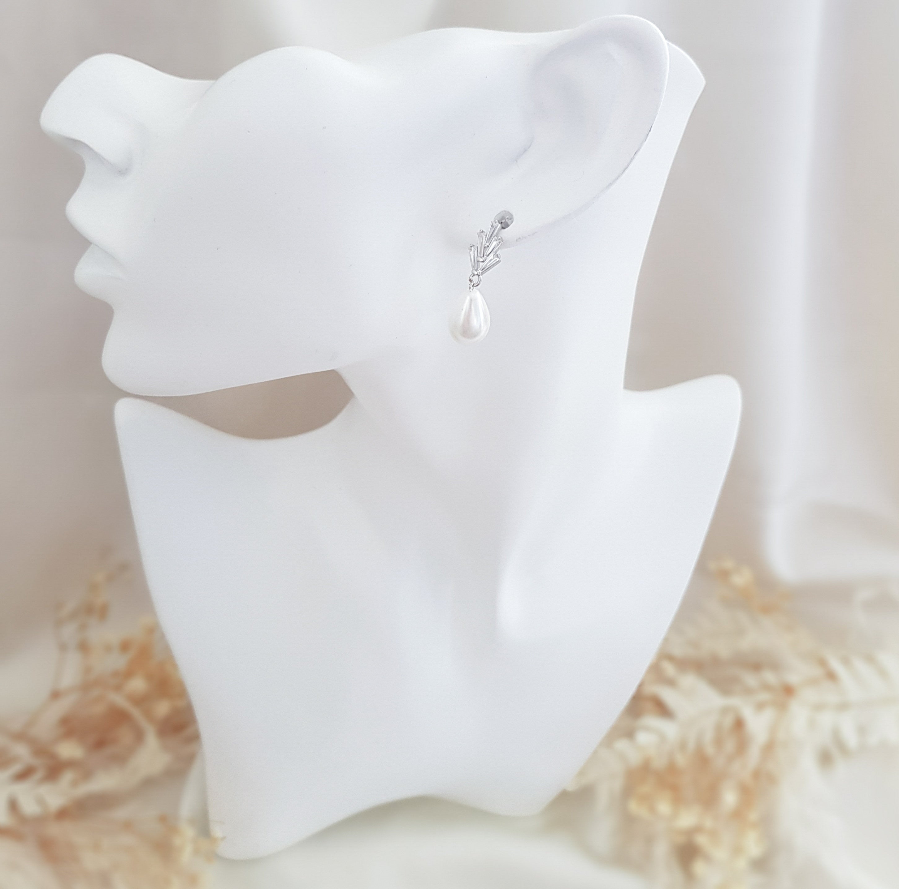 Pearl Drop Earrings, Bridal Earrings, Art Deco Earrings, Silver Teardrop Pearl Earrings, Wedding Earrings, Bridesmaid Gift, Bridal Jewellery Pearl Drop Earrings, Bridal Earrings, Art Deco Earrings, Silver Teardrop Pearl Earrings, Wedding Earrings, Bridesmaid Gift, Bridal Jewellery