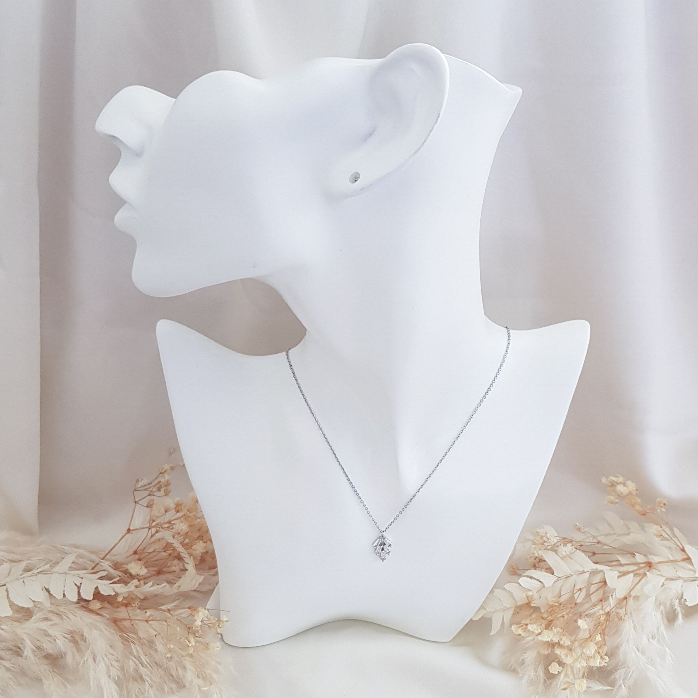 Bridal Necklace, Art Deco Necklace, Crystal Necklace, Silver Necklace, Wedding Necklace, Bridesmaid Gift, Bridal Jewellery, Dainty Necklace Bridal Necklace, Art Deco Necklace, Crystal Necklace, Silver Necklace, Wedding Necklace, Bridesmaid Gift, Bridal Jewellery, Dainty Necklace