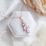 Bridal Necklace, Vintage Style Necklace, Crystal Bridal Necklace, Rose gold Necklace, Wedding Necklace, Bridesmaid Gift, Bridal Jewellery Bridal Necklace, Vintage Style Necklace, Crystal Bridal Necklace, Rose gold Necklace, Wedding Necklace, Bridesmaid Gift, Bridal Jewellery