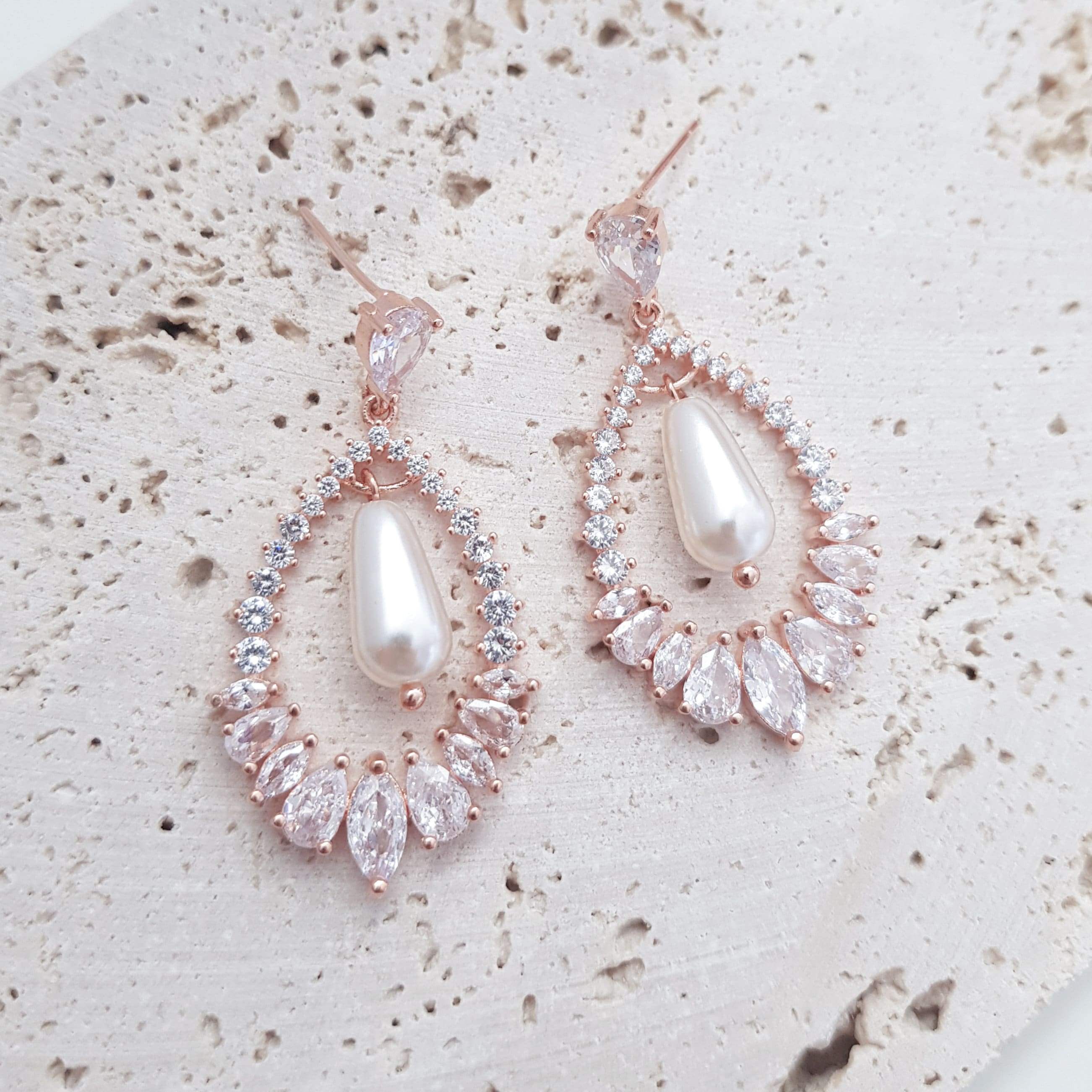 Pearl Earrings, Vintage Style Earrings, Rose Gold Pearl Earrings, Crystal Earrings, Wedding Drop Earrings, Bridesmaid Gift Pearl Earrings, Vintage Style Earrings, Rose Gold Pearl Earrings, Crystal Earrings, Wedding Drop Earrings, Bridesmaid Gift