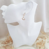 Art Deco Earrings, Bridal Earrings, Crystal Earrings, Gold Earrings, Wedding Earrings, Bridesmaid Gift, Crystal Earrings, Bridal Jewelry