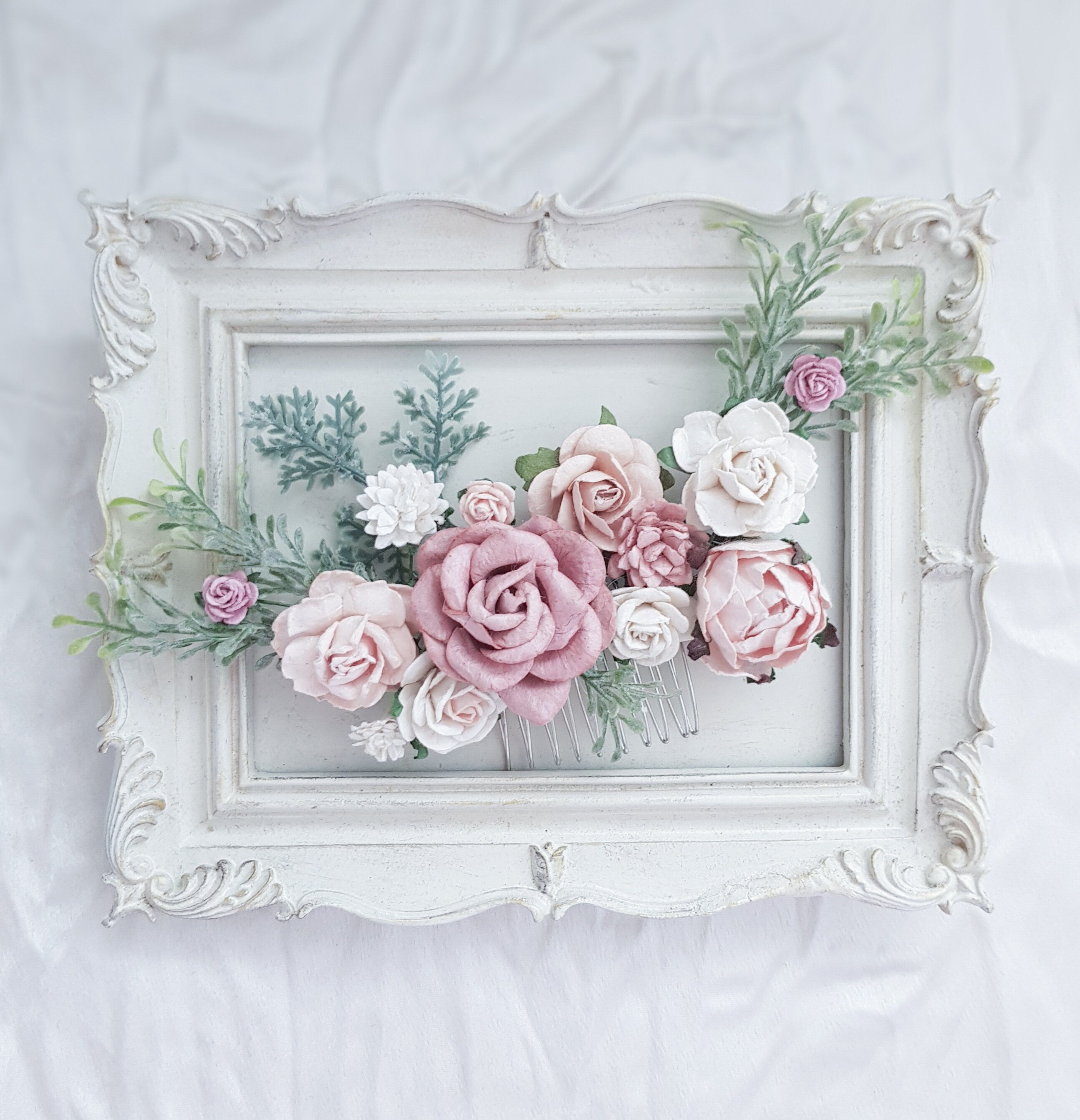 Wedding Hair Accessories, Flower Hair Comb, Bridal Hair Pins, Blush Pink Hair Piece, Bridesmaid Hair Clip, Floral Boutonniere Wedding Hair Accessories, Flower Hair Comb, Bridal Hair Pins, Blush Pink Hair Piece, Bridesmaid Hair Clip, Floral Boutonniere