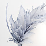 Dusty light purple ombre feather satin headband fascinator