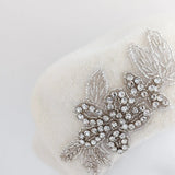 Cream crystal wool felt french beret hat - House of Hats