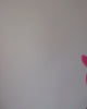 Hot pink feather fascinator hat