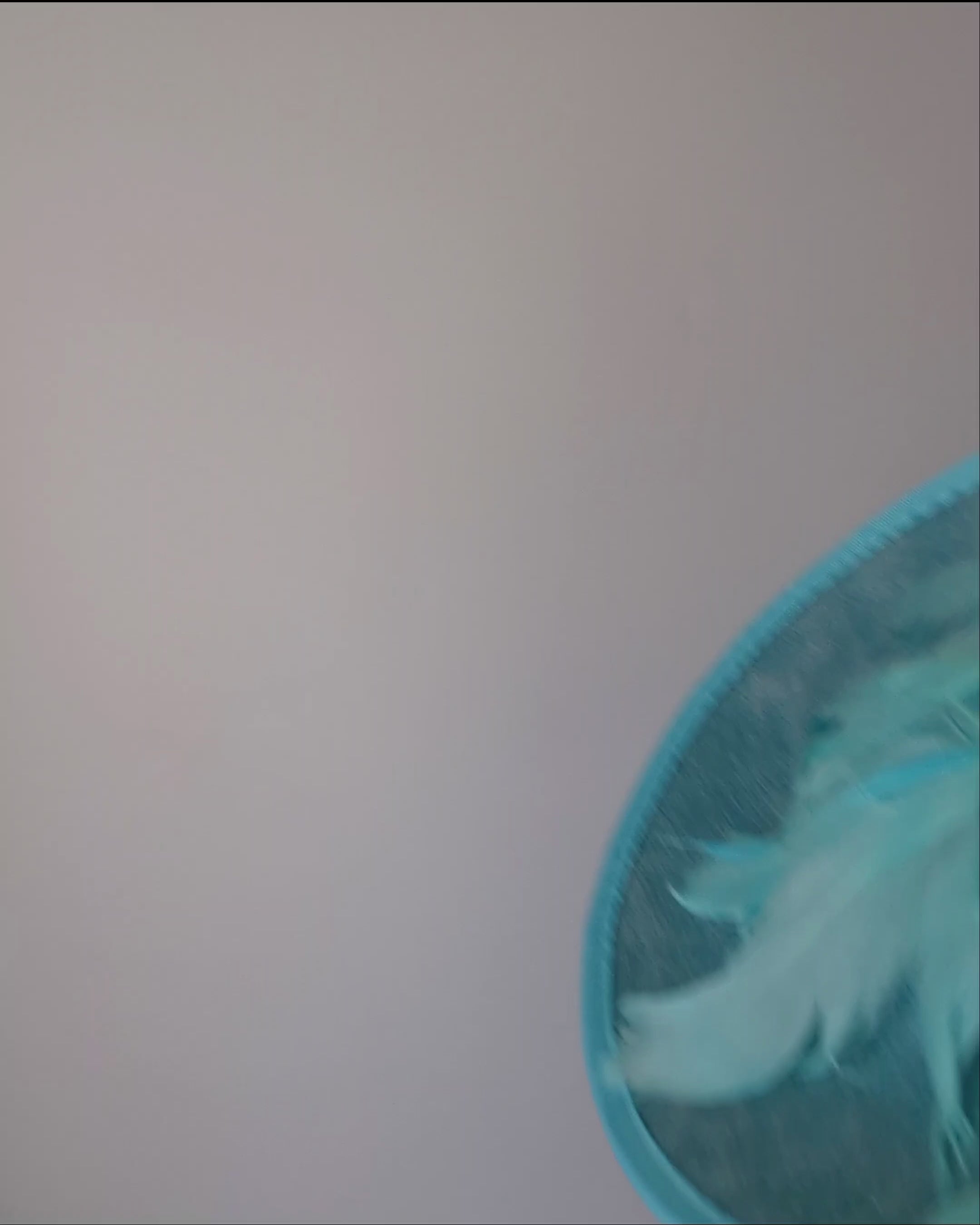 Light turquoise green blue large feather saucer disc fascinator hat