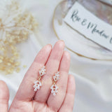 Art Deco Earrings, Bridal Earrings, Crystal Earrings, Gold Earrings, Wedding Earrings, Bridesmaid Gift, Crystal Earrings, Bridal Jewelry - House of Hats