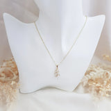Bridal Necklace, Vintage Style Necklace, Crystal Bridal Necklace, Gold Necklace, Wedding Necklace, Bridesmaid Gift, Bridal Jewellery - House of Hats