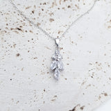 Bridal Necklace, Vintage Style Necklace, Crystal Bridal Necklace, Sliver Necklace, Wedding Necklace, Bridesmaid Gift, Bridal Jewellery - House of Hats