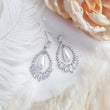 Pearl Earrings, Vintage Style Earrings, Silver Pearl Earrings, Crystal Earrings, Wedding Drop Earrings, Bridesmaid Gift - House of Hats